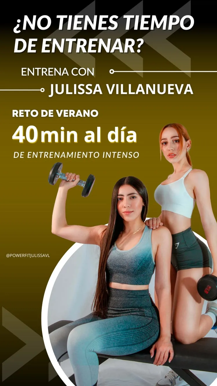 Entrena con Julissa Villanueva